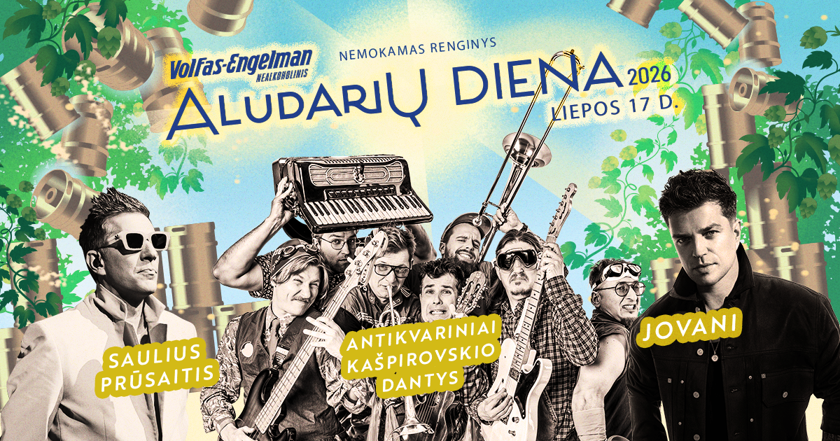ALUDARIŲ DIENA by VOLFAS ENGELMAN NEALKOHOLINIS