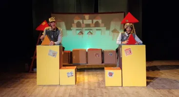 Teatras „Avilys“ kviečia į spektaklį „Džiugena ir Rūgena“!