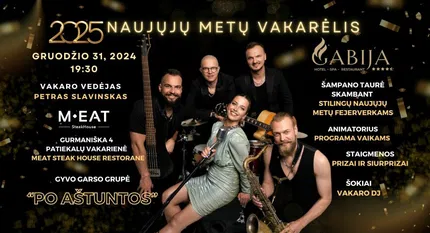 Sutikime Naujuosius metus KARTU stilingai su GABIJA ir MEAT! 