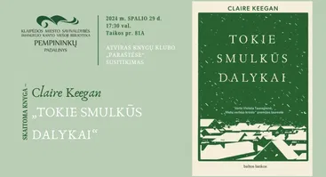 Atviras knygų klubo „Paraštėse“ susitikimas