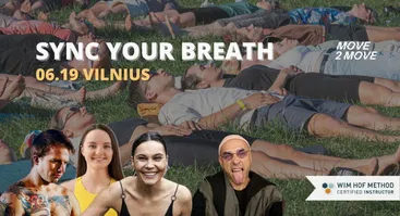 SYNC YOUR BREATH - atviras kvėpavimo vakarėlis Vilniuje