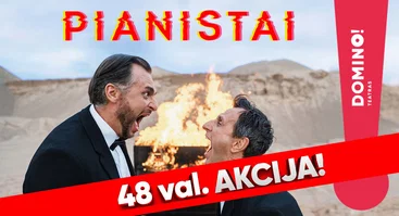 Įžūli komedija „Pianistai“