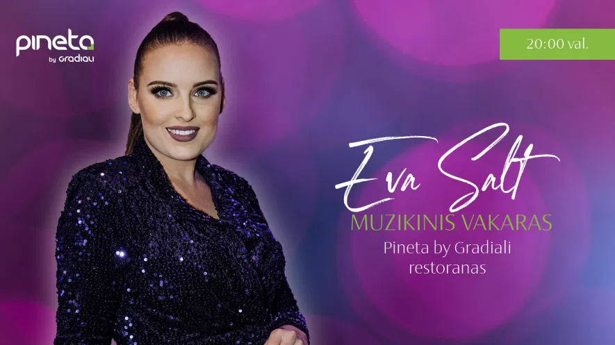 Nemokamas muzikinis vakaras su Evelina Šaltyte Nemokamas muzikinis vakaras su Evelina Šaltyte