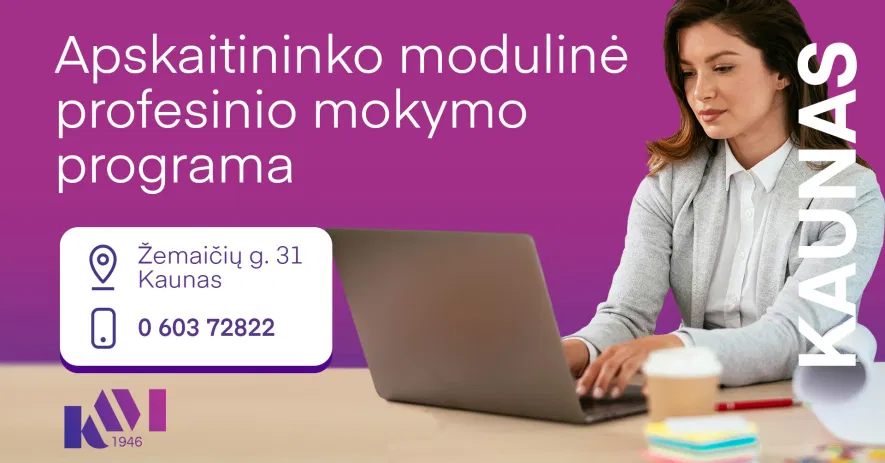 Apskaitininko modulinė profesinio mokymo programa Apskaitininko modulinė profesinio mokymo programa