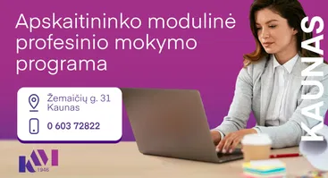 Apskaitininko modulinė profesinio mokymo programa