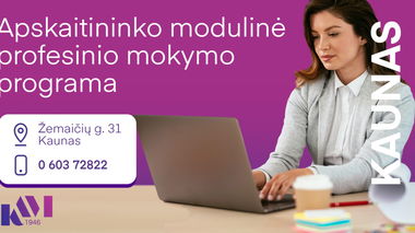 Apskaitininko modulinė profesinio mokymo programa