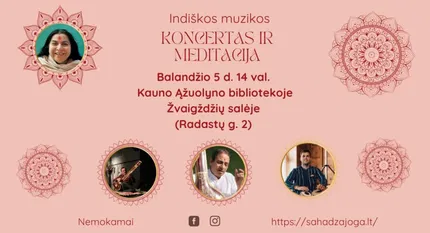 Muzika ir meditacija Kaune