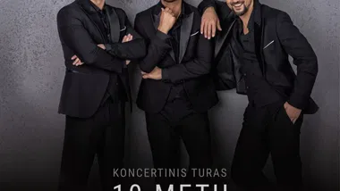 Grupės DŽENTELMENAI koncertinis turas „10 metų vienu ritmu”
