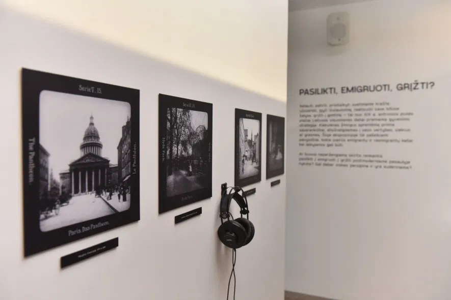 Apsilankykite ekspozicijoje „Pasilikti, emigruoti, grįžti?“ (2023 m. įvertinta geriausia metų ekspozicija) Apsilankykite ekspozicijoje „Pasilikti, emigruoti, grįžti?“ (2023 m. įvertinta geriausia metų ekspozicija)
