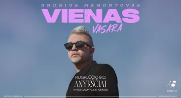 Įžanginis koncertas į kultūros festivalį PURPURINIS VAKARAS: Andrius MAMONTOVAS.