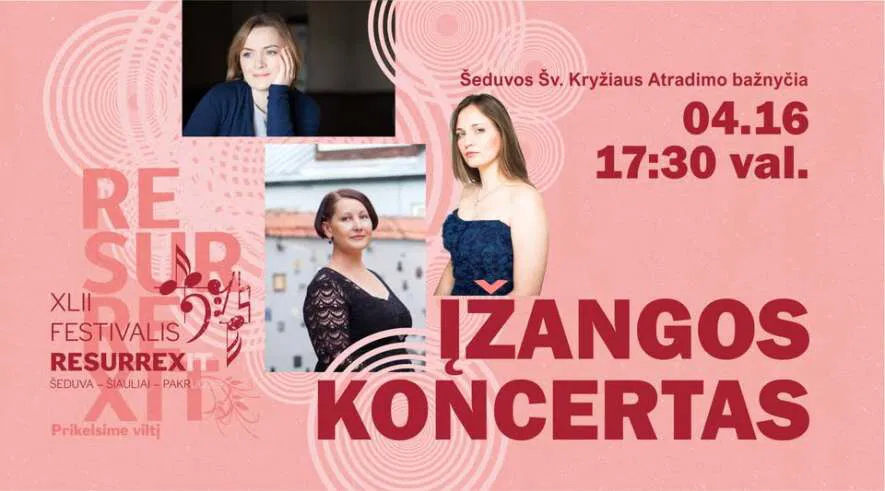 Festivalio RESURREXIT įžangos koncertas Festivalio RESURREXIT įžangos koncertas