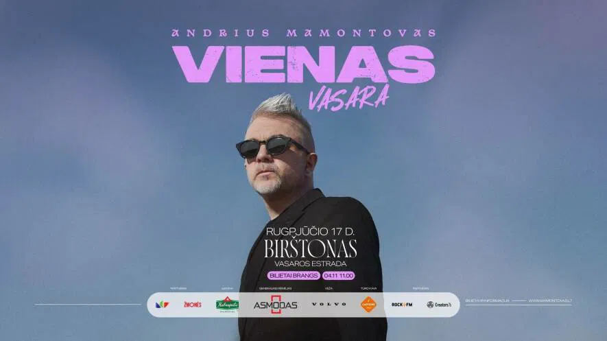 Andrius Mamontovas „VIENAS. VASARA“ Andrius Mamontovas „VIENAS. VASARA“