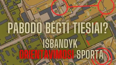 Orientavimosi treniruotė ,,Kauno antradieniai"