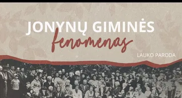 Parodos "Jonynų giminės fenomenas" atidarymas