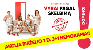 „Domino“ teatro spektaklis „Vyrai pagal skelbimą“