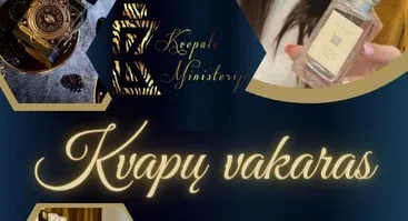 Kvapų vakaras su Evelina Jankauskiene