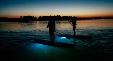 Naktiniai irklenčių (SUP) turai Kaune 
