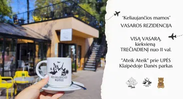Keliaujančios mamos VASAROS REZIDENCIJA Ateik Ateik Upė