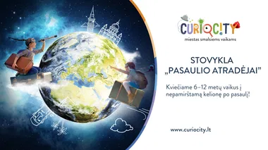 Stovykla „Pasaulio atradėjai”