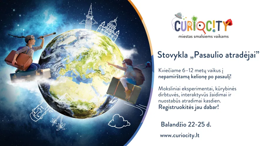 Stovykla „Pasaulio atradėjai” Stovykla „Pasaulio atradėjai”