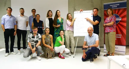 Toastmasters Kaunas klubo viešojo kalbėjimo vakaras