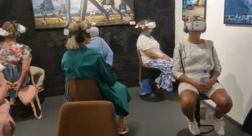 Virtualios realybės (VR) filmas pagal Algio Kriščiūno kūrybą - ŽAISTI GYVENIMĄ