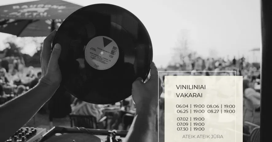 Viniliniai vakarai | Ateik Ateik Jūra Viniliniai vakarai | Ateik Ateik Jūra