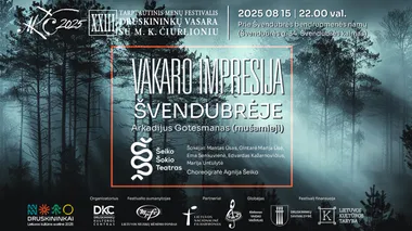 Druskininkų vasara su M. K. Čiurlioniu | „Vakaro impresija Švendubrėje“