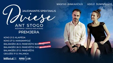 Dviese ant stogo