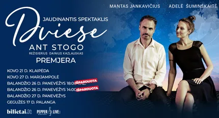 Dviese ant stogo