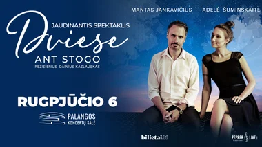 Dviese ant stogo