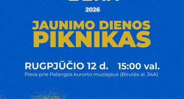 Jaunimo savaitė Palangoje „Saulės jūra“ 2026