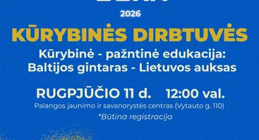 Jaunimo savaitė Palangoje „Saulės jūra“ 2026