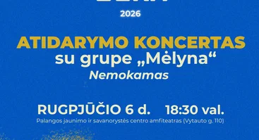 Jaunimo savaitė Palangoje „Saulės jūra“ 2026