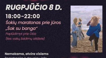 Jaunimo savaitė Palangoje „Saulės jūra“ 2026