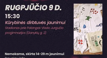 Jaunimo savaitė Palangoje „Saulės jūra“ 2026