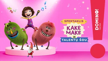 PREMJERA! Spektaklis vaikams „Kakė Makė ir talentų šou“
