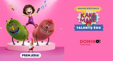 PREMJERA! Spektaklis vaikams „Kakė Makė ir talentų šou“