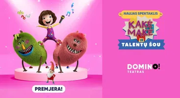 PREMJERA! Spektaklis vaikams „Kakė Makė ir talentų šou“