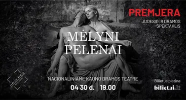 Judesio ir dramos spektaklis "Mėlyni pelenai"