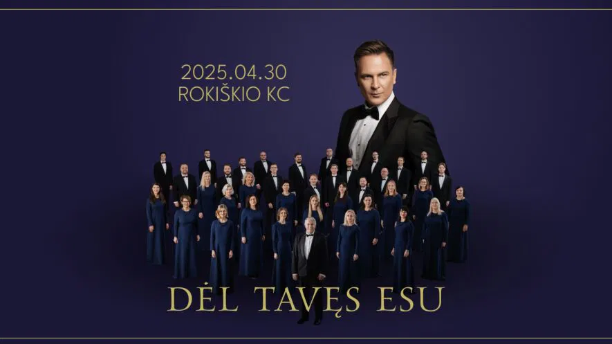 DĖL TAVĘS ESU. Solistas Eugenijus Chrebtovas ir choras „Vilnius“ DĖL TAVĘS ESU. Solistas Eugenijus Chrebtovas ir choras „Vilnius“