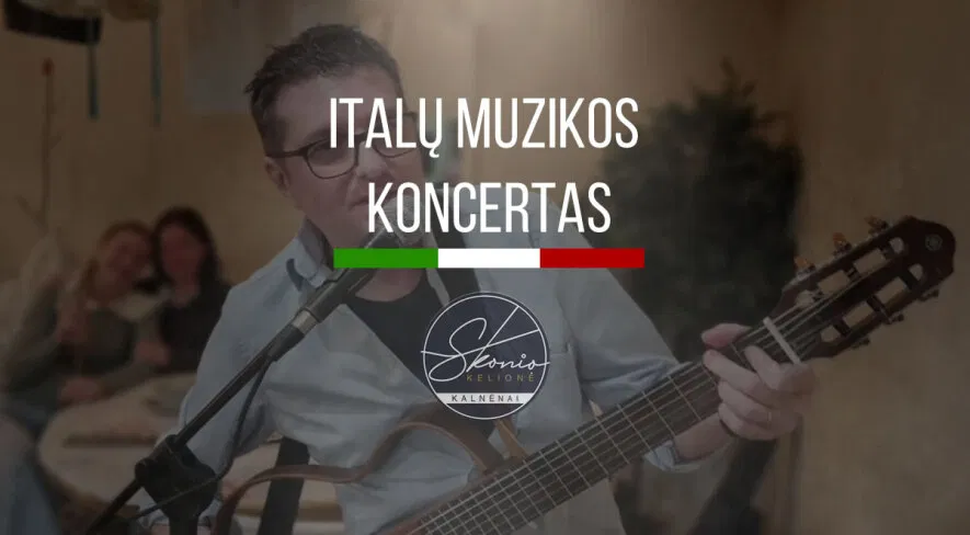 Gyvos itališkos muzikos koncertas - Mario Di Pasquale Gyvos itališkos muzikos koncertas - Mario Di Pasquale
