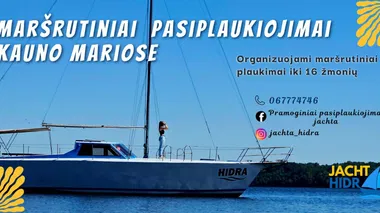 Saulėtas savaitgalio nuotykis: jachta HIDRA - kursas: Meilės įlanka!