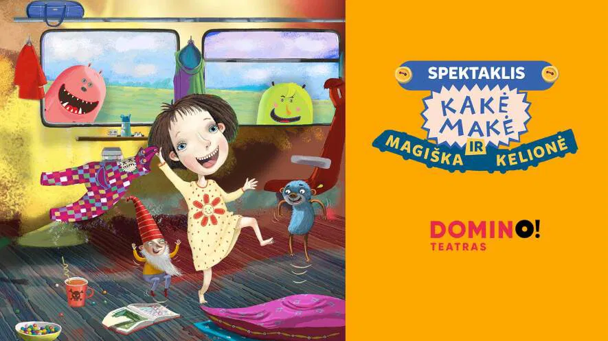 Spektaklis vaikams „Kakė Makė ir magiška kelionė“ Spektaklis vaikams „Kakė Makė ir magiška kelionė“