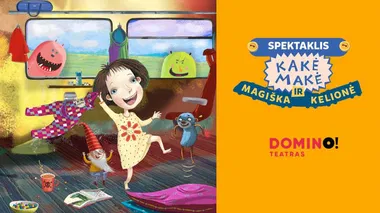Spektaklis vaikams „Kakė Makė ir magiška kelionė“