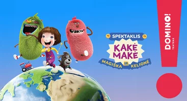 Spektaklis vaikams „Kakė Makė ir magiška kelionė“