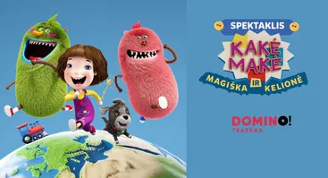 Spektaklis vaikams „Kakė Makė ir magiška kelionė“