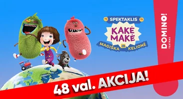 Spektaklis vaikams „Kakė Makė ir magiška kelionė“