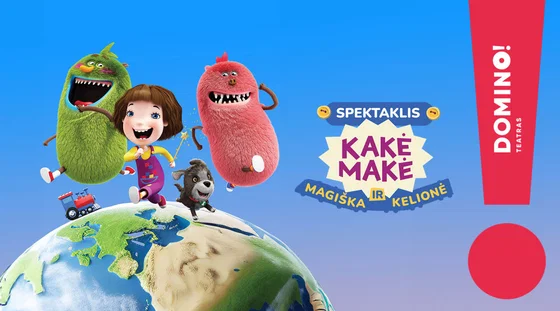 Spektaklis vaikams „Kakė Makė ir magiška kelionė“
