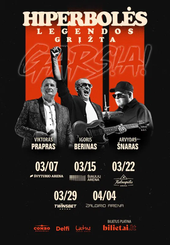 HIPERBOLĖS LEGENDOS GRĮŽTA! HIPERBOLĖS LEGENDOS GRĮŽTA!